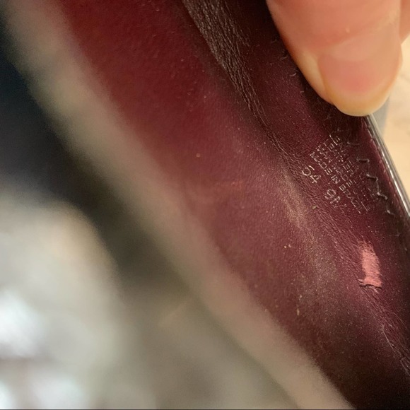 Tory Burch Reva flats maroon patent leather flat 9 - Picture 6 of 8